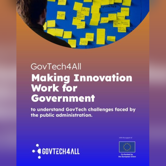 Making Innovation Work for Government: Τέσσερα διαδικτυακά σεμινάρια για την Δημόσια Διοίκηση (GovTech4All)